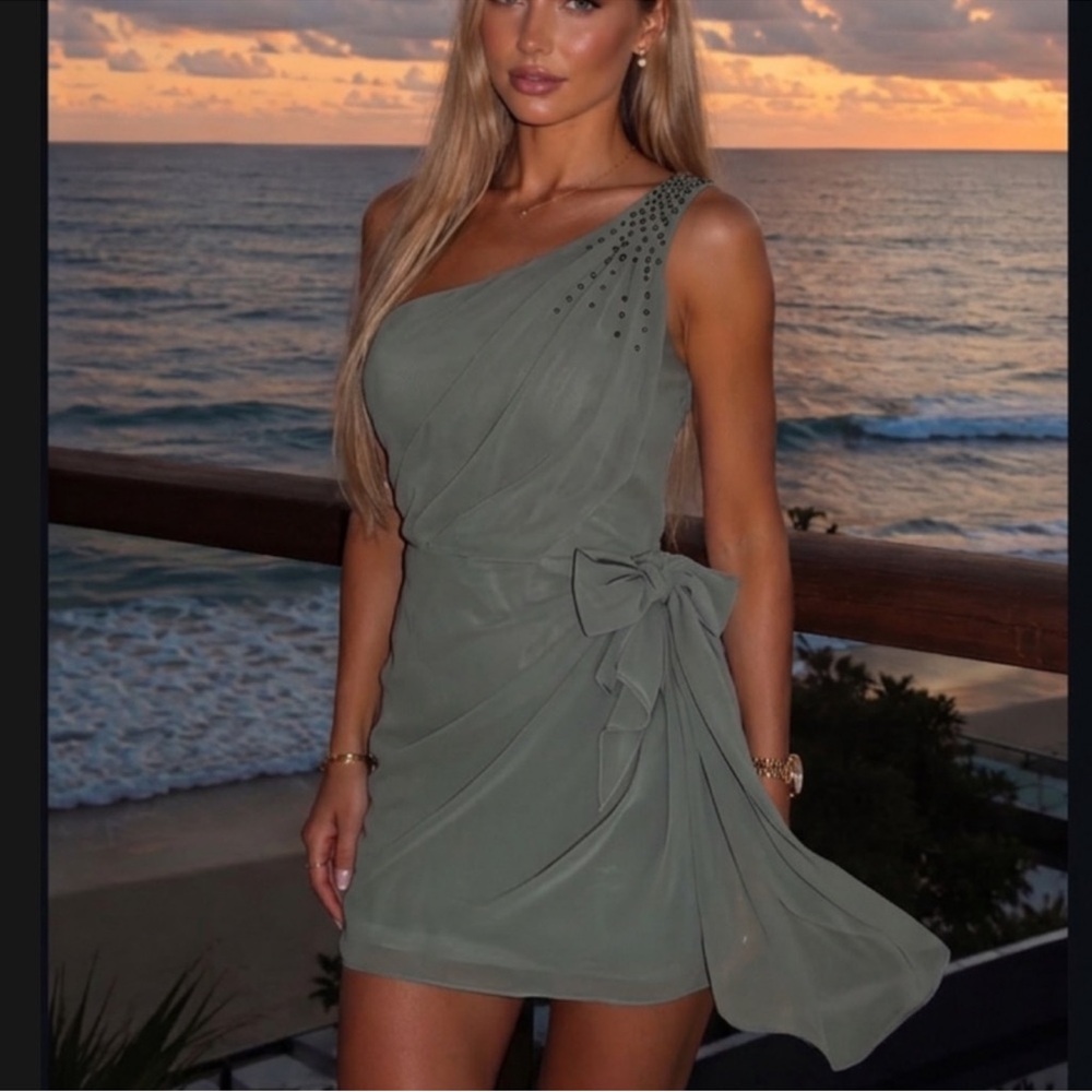 Wilster One Shoulder Sexy Dress size M New